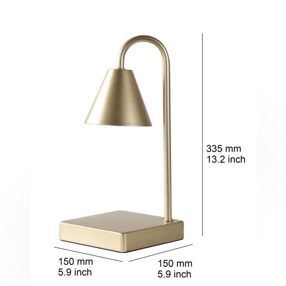 Mainstays Matte Gold Candle Warmer Lamp - Picture 7 of 7